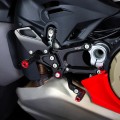 Bonamici Racing Aluminium Rearsets "Street Race" for the Ducati Panigale V4 / V4S 2025 Bonamici Racing Aluminium Rearsets "Street Race" for the Ducati Panigale V4 / V4S 2025